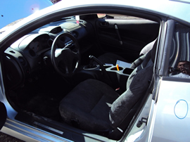 2000 MITSUBISHI ECLIPSE 2 DOOR COUPE RS MODEL 2.4L MT FWD COLOR SILVER STK 123609