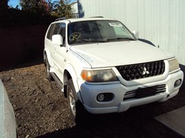 2002 MITSUBISHI MONTERO SPORT LIMITED MODEL 3.5L AT 2WD COLOR WHITE STK 123610