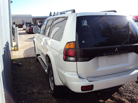 2002 MITSUBISHI MONTERO SPORT LIMITED MODEL 3.5L AT 2WD COLOR WHITE STK 123610