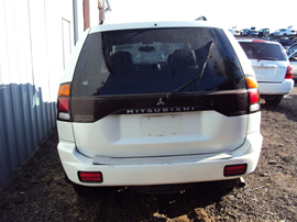 2002 MITSUBISHI MONTERO SPORT LIMITED MODEL 3.5L AT 2WD COLOR WHITE STK 123610