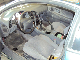 1995 MITSUBISHI ECLIPSE 2 DOOR COUPE RS MODEL 2.0L DOHC NON TURBO MT FWD COLOR GREEN stk 123614
