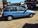 1991 DODGE COLT 2 DOOR HATCHBACK STANDARD MODEL 1.5L MT 5SPD FWD COLOR BLUE  STK # 133626