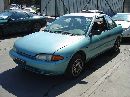 1995 MITSUBISHI MIRAGE 2 DOOR COUPE 1.5L MT FWD COLOR GREEN