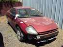 2000 MITSUBISHI ECLIPSE 2 DOOR COUPE 2.4L AT FWD COLOR MAROON STK 123593