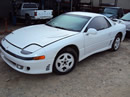 1991 MITSUBISHI 3000 GT , COLOR WHITE , STK # 103488