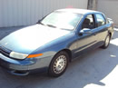 2002 SATURN L100, 4CYL, AUTOMATIC TRANSMISSION, COLOR BLUE, STK# 109785
