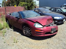 2001 MITSUBISHI ECLIPSE CONVERTIBLE 2.4L ENGINE, AUTOMATIC TRANSMISSION, COLOR RED, STK# 113562