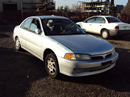 1999 MITSUBISHI MIRAGE LS MODEL 4 DOOR SEDAN 1.8L AT FWD COLOR SILVER STK 113586