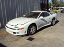 1993 MITSUBISHI 3000 GT SL MODEL 3.0L DOHC NON TURBO MT FWD COLOR WHITE STK # 123590