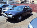 1996 SATURN SL2 MODEL 4 DOOR SEDAN 1.9L DOHC MT FWD COLOR PURPLE STK 129835