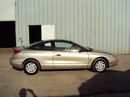 1999 SATURN CPE 3 DOOR SC1 MODEL 1.9L SOHC MT FWD COLOR GOLD STK 139849