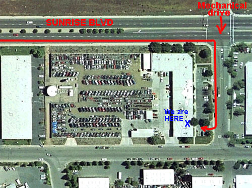 Image Map to Saturn and Mitsubishi Used Auto Parts